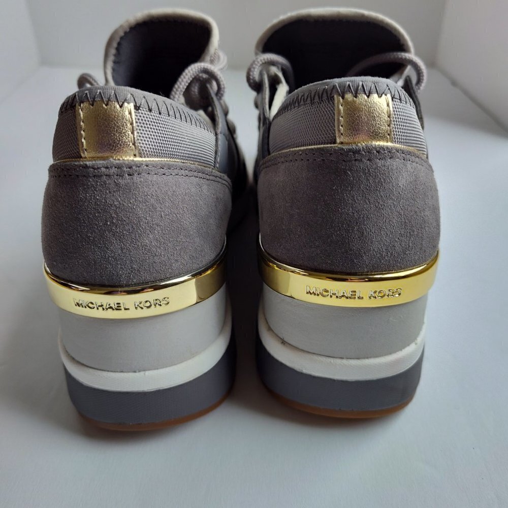 Michael Kors Grey Sneakers - Picture 2 of 3